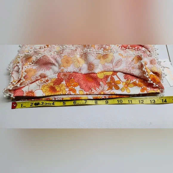 Raisins Bikini Swimwear Top Padded Girls Sz 16 Lined Adjustable Straps V-3 - Picture 7 of 9